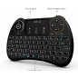 Mini tastatura wireless, touchpad, taste multimedia, receiver USB, Reiie H9S