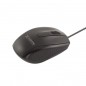 Mouse optic cu fir, USB, 3 butoane, scroll, 1000DPI, design ergonomic, negru Mouse optic cu fir, USB, 3 butoane, scroll, 1000DPI, design ergonomic, negru