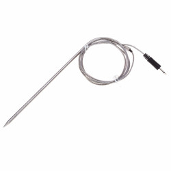 Termometru digital cu sonda, Wireless, display LCD, de bucatarie, 8 butoane