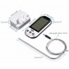 Termometru digital cu sonda, Wireless, display LCD, de bucatarie, 8 butoane
