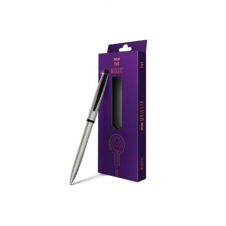 Pix metalic cu mecanism, mina 0.3 mm, negru/argintiu, Linc