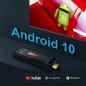 Dongle TV Android 10, Quad Core 1.35 Ghz, 4K 60FPS, HDMI, slot TF, cu telecomanda Dongle TV Android 10, Quad Core 1.35 Ghz, 4K 60FPS, HDMI, slot TF, cu telecomanda