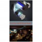 Video proiector LED Full HD, Android, difuzor incorporat 6W, HDMI, USB, SD, telecomanda