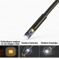 Camera endoscop foto video 8 mm, 1080P, ecran HD 4.3 inch, reincarcabila USB, 90 cm, IP67