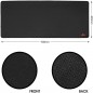Mouse pad profesional pentru gaming, XXL, 90x40 cm, suprafata anti-alunecare, Rii Mouse pad profesional pentru gaming, XXL, 90x40 cm, suprafata anti-alunecare, Rii