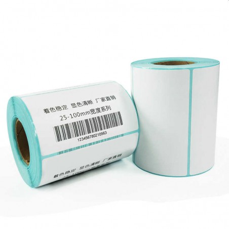 Etichete autoadezive, direct termice, albe, 10x7 cm, rola 500 etichete