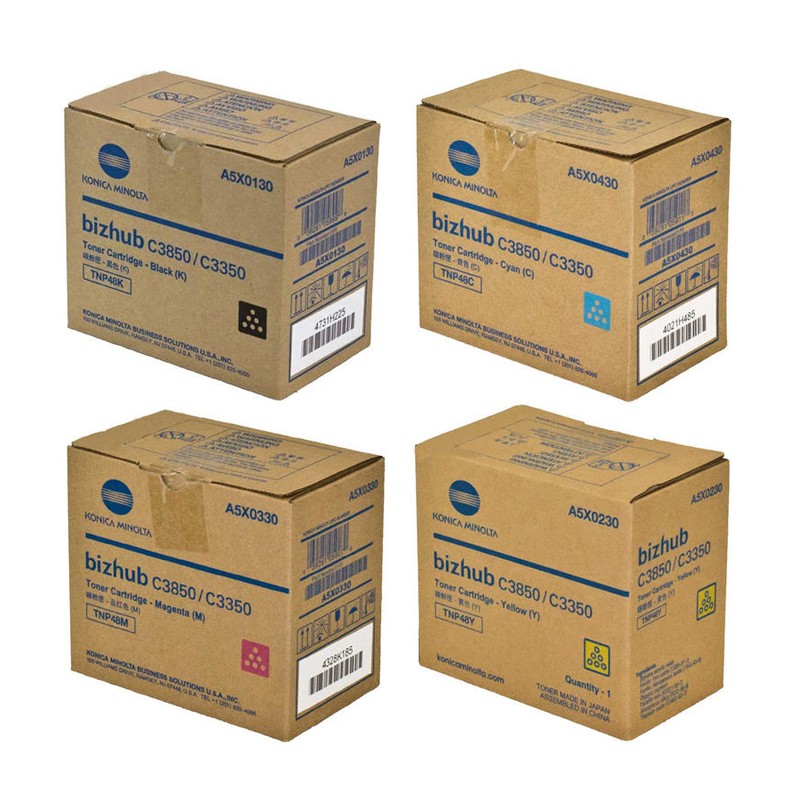 Cartus toner Konica Minolta TNP-48 original pentru Bizhub C3350, C3850