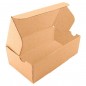 Cutie carton cu autoformare 145x90x60 mm, natur, microondula E 360 g, FEFCO 0426