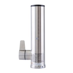 Robinet electric 3300W, protectie supraincalzire, 0.5l/min, reglare temperatura, touch screen, inox