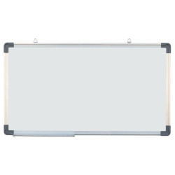 Tabla magnetica whiteboard premium, 90x150 cm, rama aluminiu, tavita markere