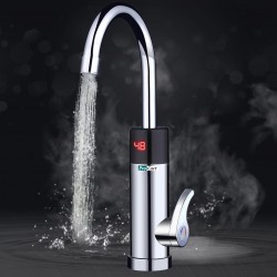 Robinet electric 3500W, afisaj temperatura LED, RESIGILAT