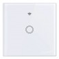 Intrerupator simplu Smart touch, WiFi, Android si iOS, indicator LED, alb Intrerupator simplu Smart touch, WiFi, Android si iOS, indicator LED, alb
