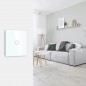 Intrerupator touch simplu, LED indicator, incastrabil, culoare alb Intrerupator touch simplu, LED indicator, incastrabil, culoare alb