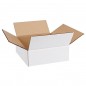 Cutie carton 100x100x100 mm, alb, 3 straturi CO3, 470 g/mp Cutie carton 100x100x100 mm, alb, 3 straturi CO3, 470 g/mp