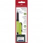 Stilou scolar Faber-Castell, penita tip A, fereastra control cerneala, 6 cartuse cerneala incluse