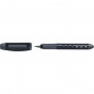 Stilou scolar, zona grip, 3 ferestre control cerneala, negru Stilou scolar, zona grip, 3 ferestre control cerneala, negru