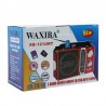 Radio portabil AM/FM/SW, MP3, USB, SD, microSD, lanterna, x-bass, Waxiba