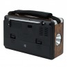 Radio portabil AM/FM/SW, MP3, USB, SD, microSD, lanterna, x-bass, Waxiba