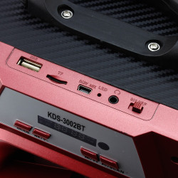 Radio FM, Bluetooth, MP3, slot TF USB, 10W, 80 dB, potentiometru volum