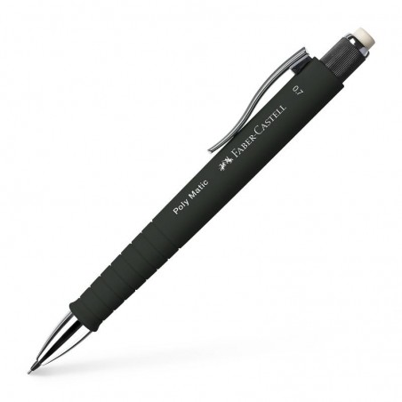 Creion mecanic, mina 0.7 mm, radiera retractabila