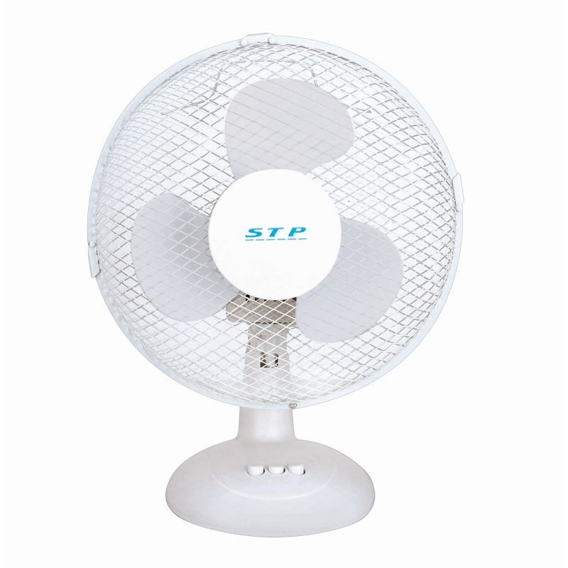 Ventilator de birou 25W, diametru 23 cm, 2 trepte de viteza, functie oscilare Ventilator de birou 25W, diametru 23 cm, 2 trepte de viteza, functie oscilare