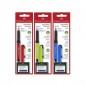 Stilou scolar Faber-Castell, penita tip A, fereastra control cerneala, 6 cartuse cerneala incluse
