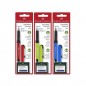 Stilou scolar Faber-Castell, penita tip A, fereastra control cerneala, 6 cartuse cerneala incluse