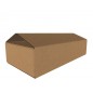 Cutie carton 170x160x80 mm, natur, 3 straturi CO3, 420 g/mp