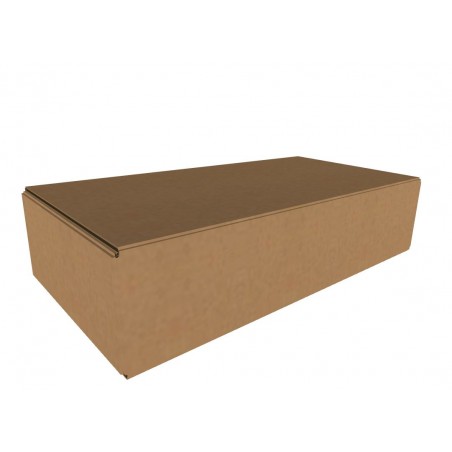 Cutie carton 170x160x80 mm, natur, 3 straturi CO3, 420 g/mp