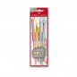 Pensule pictura, set 4 bucati soft touch, grip moale Pensule pictura, set 4 bucati soft touch, grip moale