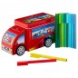Carioci cu conectori, 33 culori intense in cutie forma camion, ‎21.5 x 9 x 10.5 cm