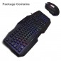 Kit tastatura si mouse gaming, iluminata, USB, 104 taste, Rii, resigilat Kit tastatura si mouse gaming, iluminata, USB, 104 taste, Rii, resigilat