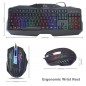 Kit tastatura si mouse gaming, iluminata, USB, 104 taste, Rii, resigilat Kit tastatura si mouse gaming, iluminata, USB, 104 taste, Rii, resigilat