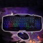 Kit tastatura si mouse gaming, iluminata, USB, 104 taste, Rii, resigilat Kit tastatura si mouse gaming, iluminata, USB, 104 taste, Rii, resigilat