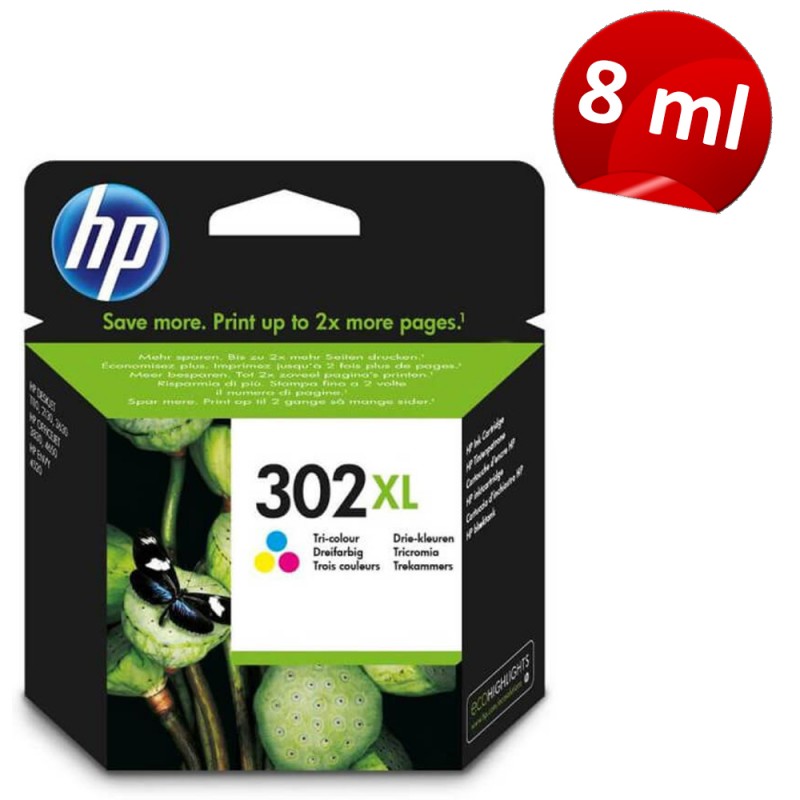 Cartus original HP302XL Color F6U67AE