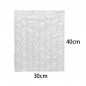 Folie bule de aer, 0.3 x 300 m, 20 microni, 90 mp, rola transparenta bule antisoc