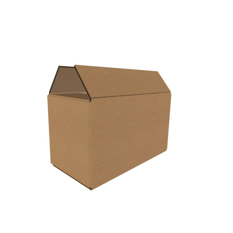 Cutie carton 160x80x95 mm, natur, 3 straturi CO3, 420 g/mp