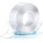 Banda dublu adeziva nano tape, reutilizabila, transparenta, rola silicon 30mm x 3m Banda dublu adeziva nano tape, reutilizabila, transparenta, rola silicon 30mm x 3m