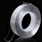 Banda dublu adeziva nano tape, reutilizabila, transparenta, rola silicon 30mm x 3m Banda dublu adeziva nano tape, reutilizabila, transparenta, rola silicon 30mm x 3m