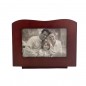 Album foto din lemn, cufar vintage, 10x15 cm, 96 fotografii, 2 ferestre personalizare Album foto din lemn, cufar vintage, 10x15 cm, 96 fotografii, 2 ferestre personalizare
