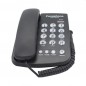 Telefon fix cu fir, functie mute, pause, reapelare, flash, 16 taste mari, RESIGILAT Telefon fix cu fir, functie mute, pause, reapelare, flash, 16 taste mari, RESIGILAT