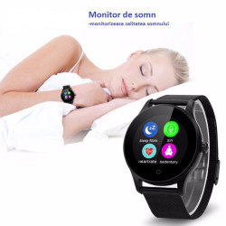 Smartwatch, Bluetooth 4.0, 1.22 inch, 240X204 pixeli, otel inoxidabil, Sovogue
