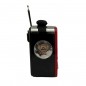 Radio portabil bluetooth, retro, reincarcabil USB, slot TF, AUX, MP3, lanterna incorporata, AM/FM/SW Radio portabil bluetooth, retro, reincarcabil USB, slot TF, AUX, MP3, lanterna incorporata, AM/FM/SW