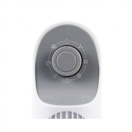 Ventilator tip stalp, 40W, 3 trepte de viteza, inaltime 82 cm, alb