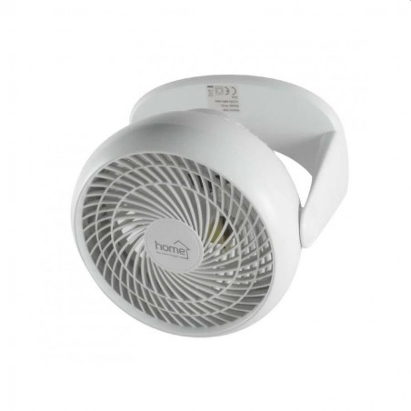 Ventilator suport birou, fixare si pe perete, 230V, 50W, palete 23 cm, comutator, Home