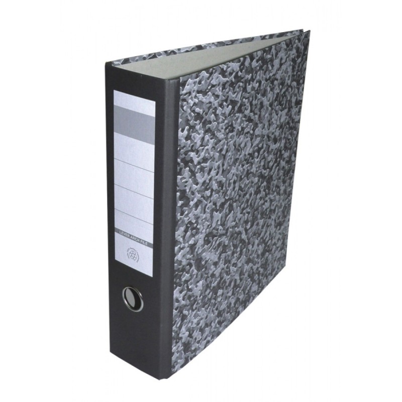 Biblioraft indosariere documente, 7 cm, marmorat, capacitate 500 de coli