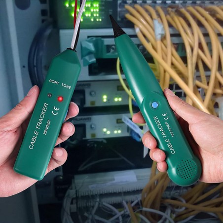 Tester pentru verificare cabluri electrice, alimentare baterii, geanta depozitare