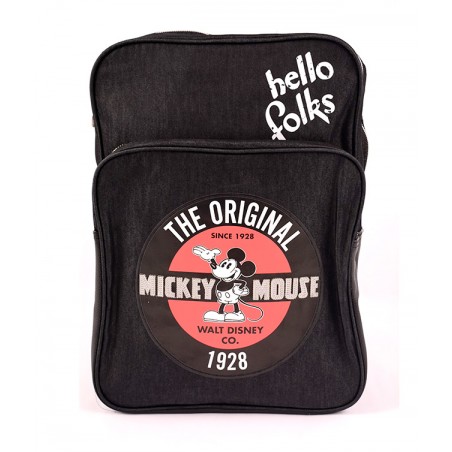 GHIOZDAN GIMNAZIU MICKEY DENIM NEGRU PIGNA