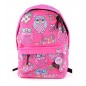 Ghiozdan gimnaziu, imprimeu bufnite, roz, 30x14x42 cm Ghiozdan gimnaziu, imprimeu bufnite, roz, 30x14x42 cm