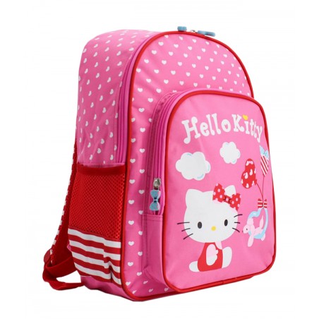 Ghiozdan Hello Kitty, clasa pregatitoare, inaltime 38 cm, roz